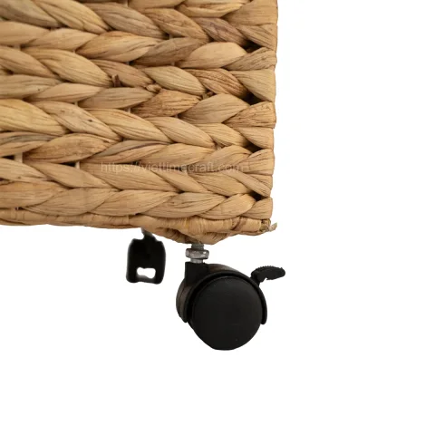 Handwoven Foldable Water Hyacinth Baskets Wholesale