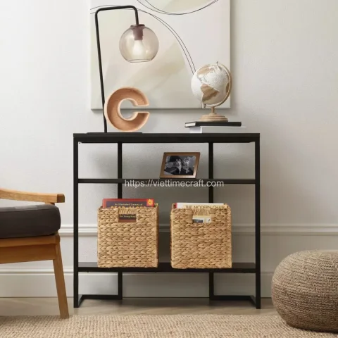 Natural Foldable Water Hyacinth Laundry Baskets, Storage Basket Wholesale