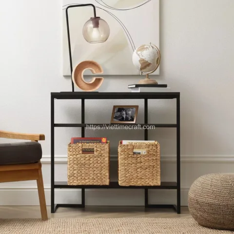 Natural Foldable Water Hyacinth Laundry Baskets, Storage Basket Wholesale