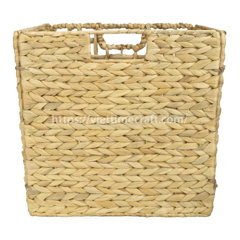 New Design Foldable Water Hyacinth Laundry Baskets Wholesale