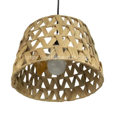 Wicker Lampshade, Water Hyacinth Pendant Light