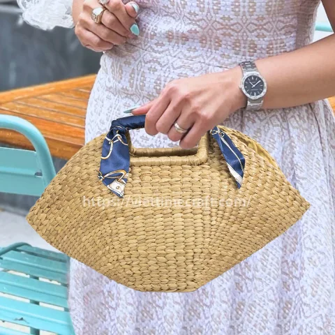 Water Hyacinth Bag – Eco-Friendly Handmade Summer Tote from Viettimecraft