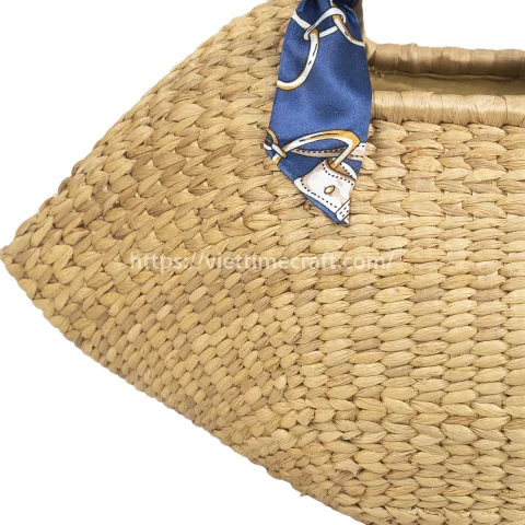 Water Hyacinth Bag – Eco-Friendly Handmade Summer Tote from Viettimecraft