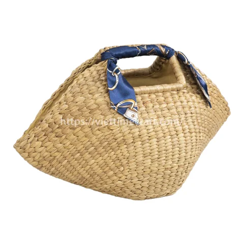 Water Hyacinth Bag – Eco-Friendly Handmade Summer Tote from Viettimecraft