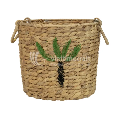 Sale Water Hyacinth Laundry & Storage Baskets, Multi-Purpose Storage Solution