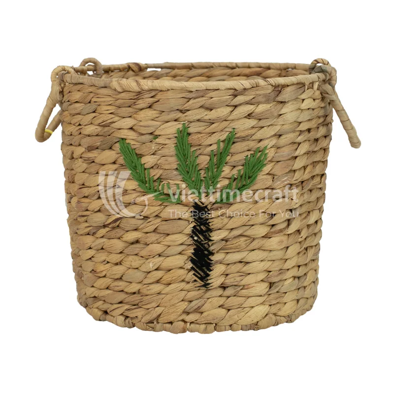 Sale Water Hyacinth Laundry & Storage Baskets, Multi-Purpose Storage Solution