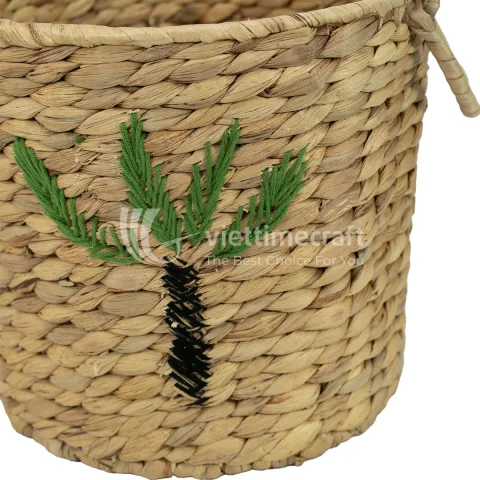 Sale Water Hyacinth Laundry & Storage Baskets, Multi-Purpose Storage Solution