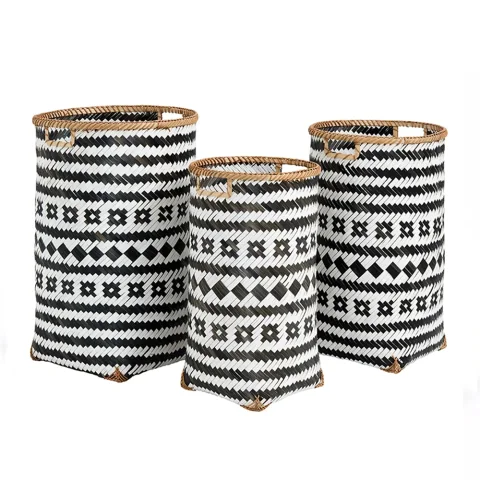 Rattan Export Bamboo Storage Basket Set - REX-TD00264