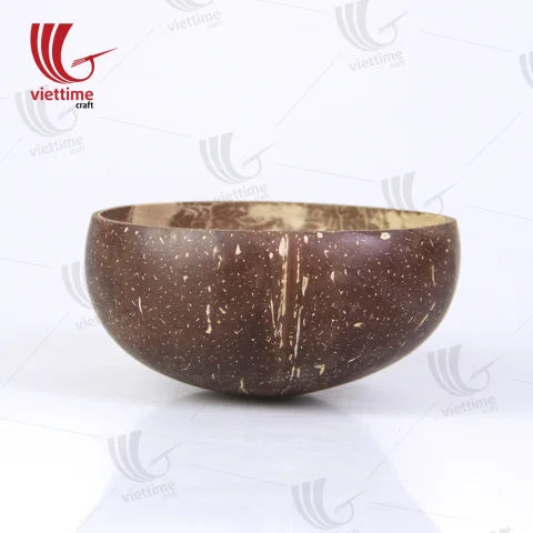 Natural Coconut Bowls Set Of 2