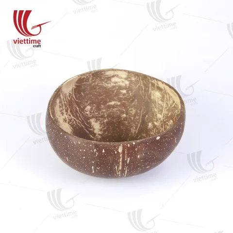 Natural Coconut Bowls Set Of 2