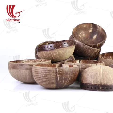 Unique Coconut Shell Hanging Pot