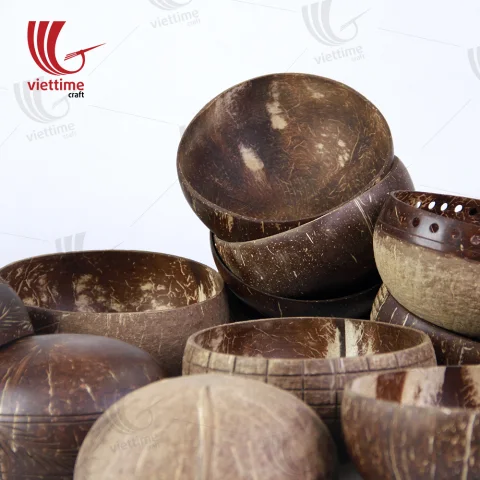 Unique Coconut Shell Hanging Pot