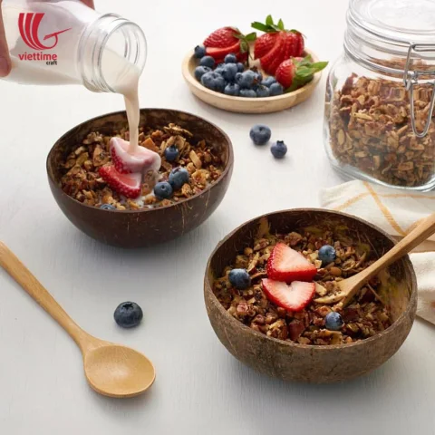 Raw Coconut Bowls For Safe Food Wholesale