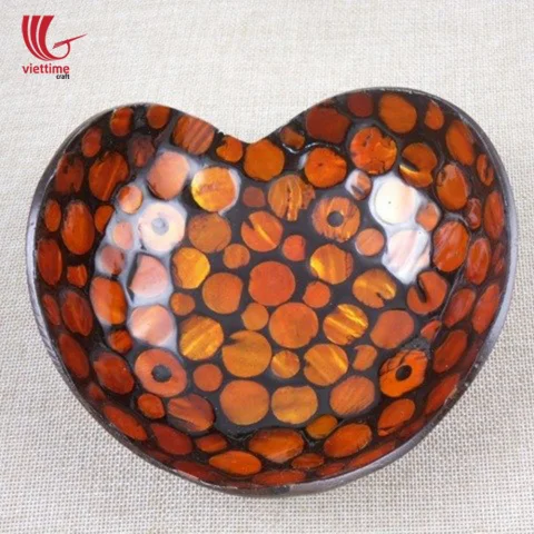 Heart Shaped Coconut Bowls Wholesale