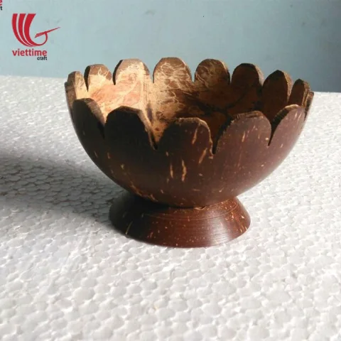 Flower Shaped Coconut Bowls Wholesale
