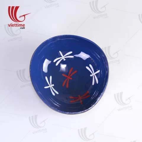 Insect Shape Lacquered Coconut Bowls