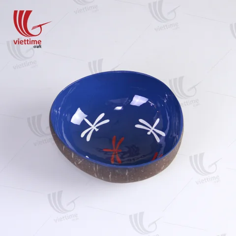 Insect Shape Lacquered Coconut Bowls
