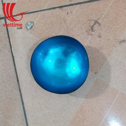 Vietnamese Lacquered Coconut Bowl