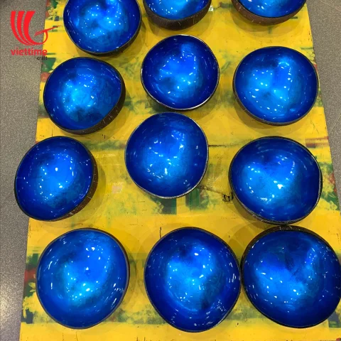 Lacquered Inside Coconut Bowl Wholesale