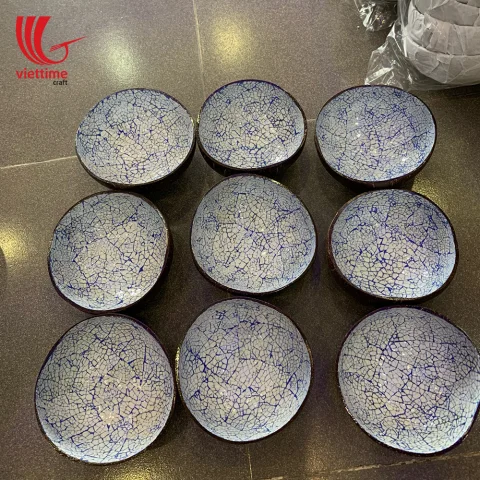 EcoFriendly EggShell Inlaid Coconut Bowl