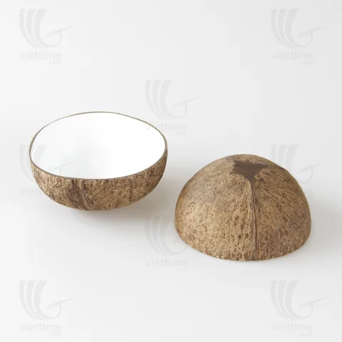 Rattan Export cáscara de coco juego de cuencos - REX-BD057