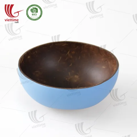 Lacquered Outside Coconut Bowl Wholesale