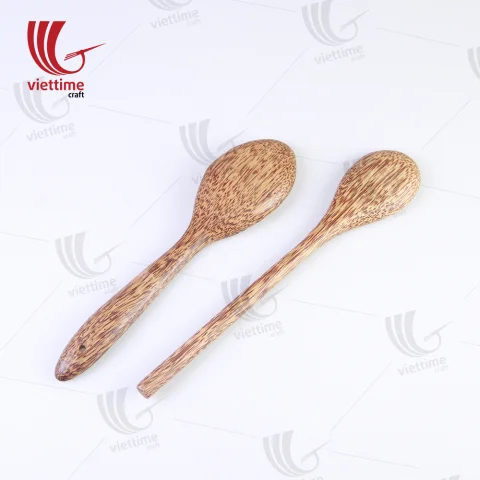 Coconut Spoons For Safe Food Set Of 2