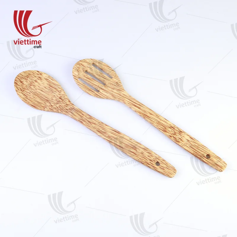Coconut Utensil For Safe Salad Set Of 2