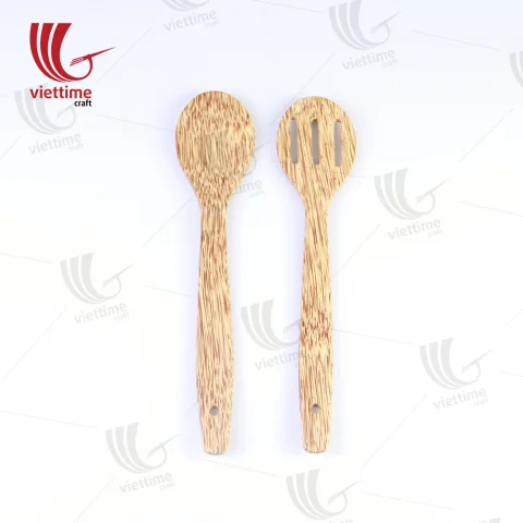 Coconut Utensil For Safe Salad Set Of 2