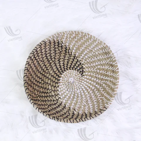 Rattan Export Seagrass Wall Hanging Plate - REX-C00015