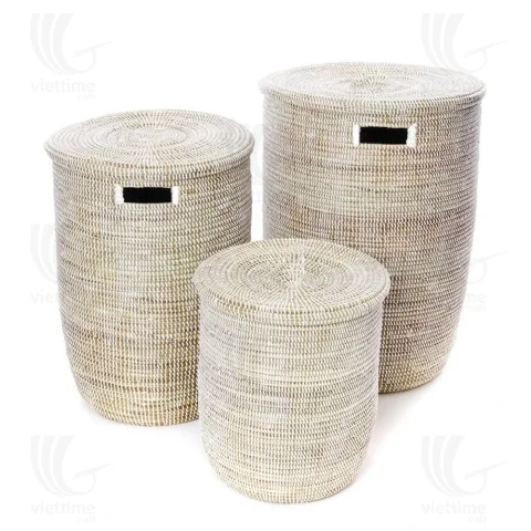 Rattan Export Seagrass Storage Basket Set - REX-C00025