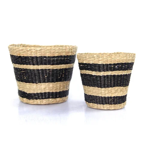 Rattan Export Seagrass Plant Holder Set - REX-C00059