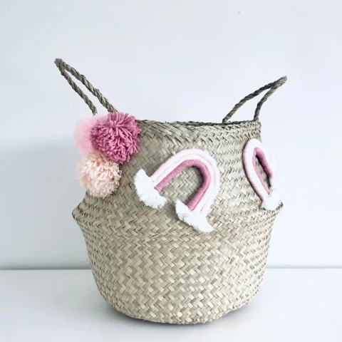 Seagrass Belly Basket