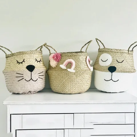 Seagrass Belly Basket