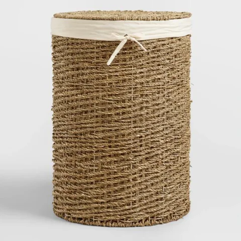 Rattan Export Seagrass Laundry basket - REX-C00068