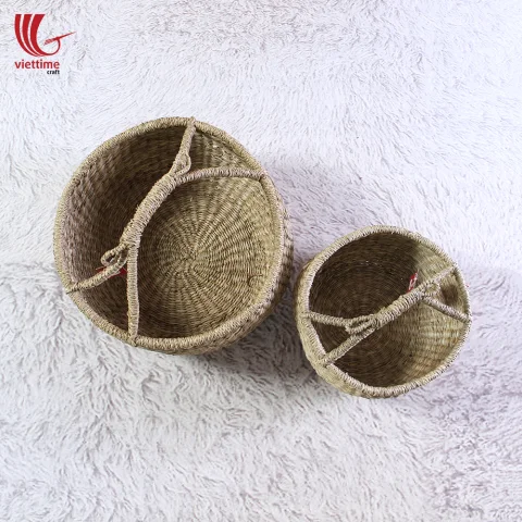 Bolga seagrass basket Set