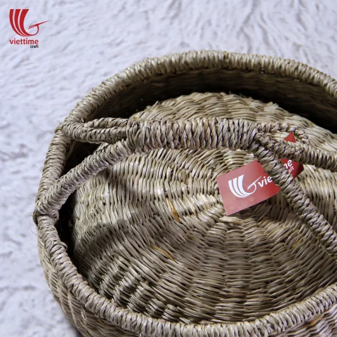 Bolga seagrass basket Set
