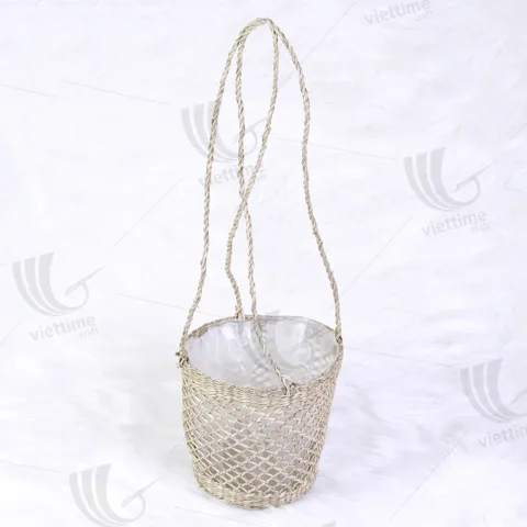 Rattan Export Seagrass Hanging Planter - REX-C00085