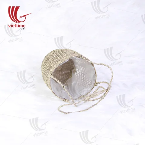 Seagrass Hanging Planter