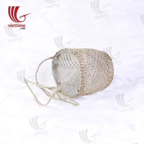 Seagrass Hanging Planter