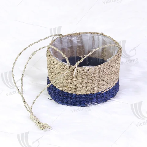 Rattan Export Seagrass Hanging Planter - REX-C00092