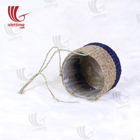 Seagrass Hanging Planter