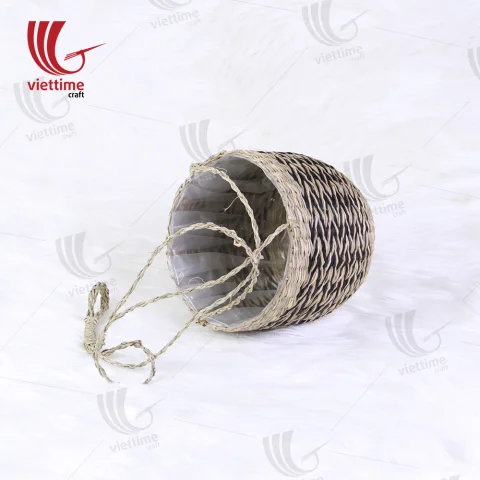 Seagrass Hanging Planter