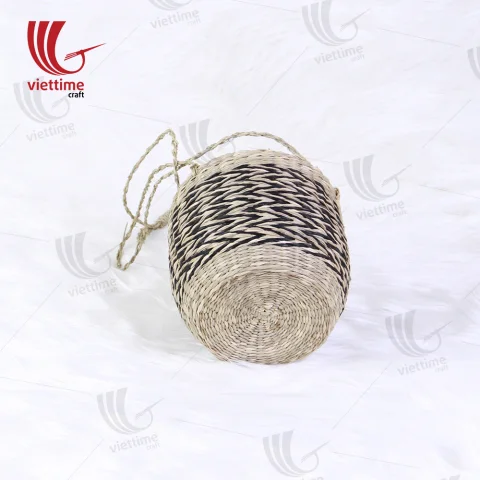 Seagrass Hanging Planter