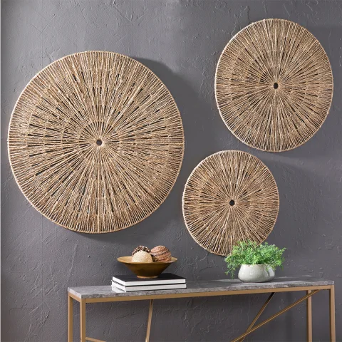 Seagrass Wall Decor Set