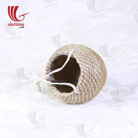 Seagrass Hanging Planter