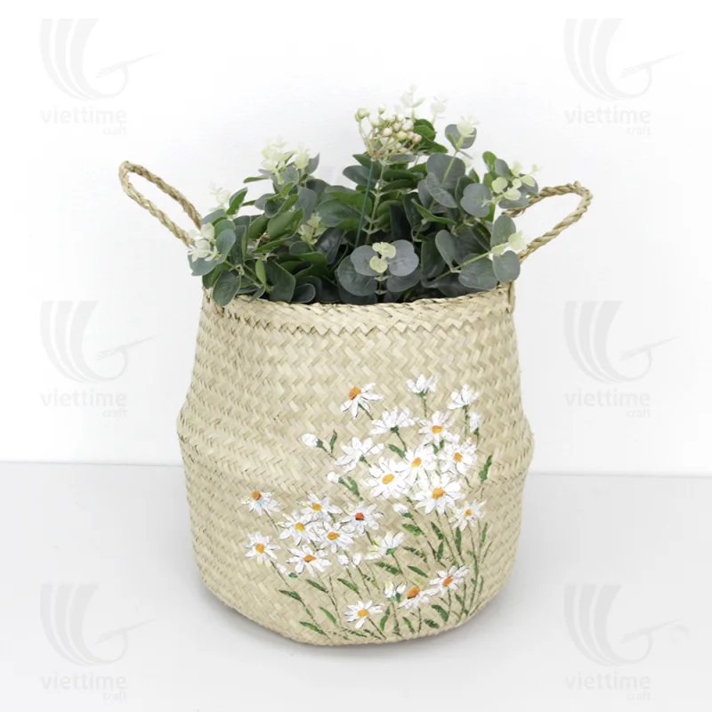 Seagrass Belly Basket