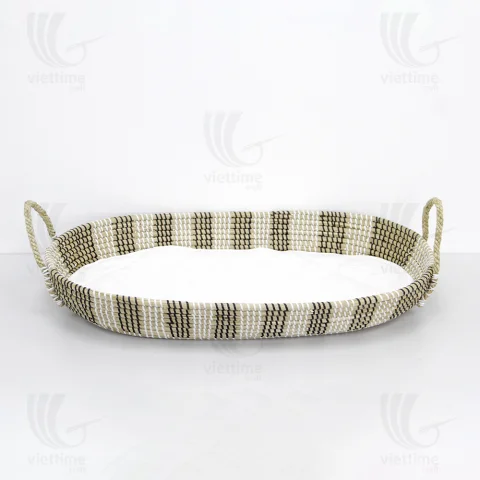 Seagrass Baby Changing Basket