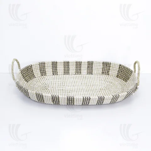 Seagrass Baby Changing Basket
