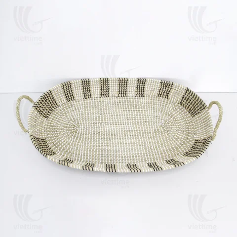 Seagrass Baby Changing Basket